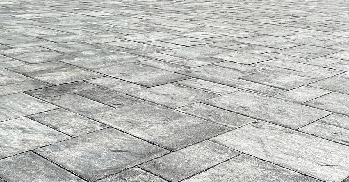 Estimate for paver patio