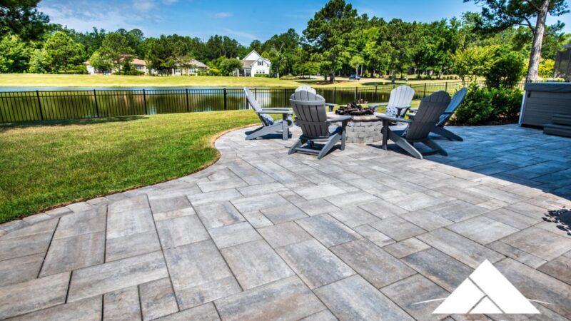 Pavers install patio paver installation cut fit cleancutproperty