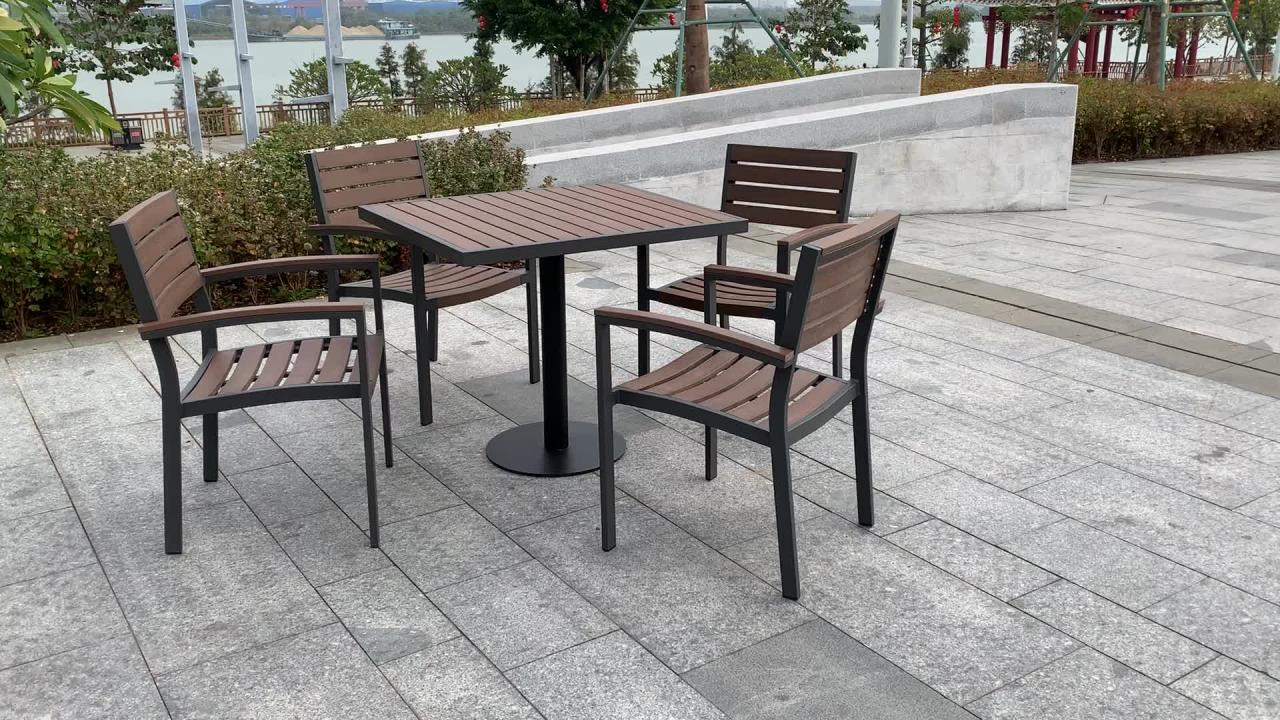 Outdoor restaurant furniture