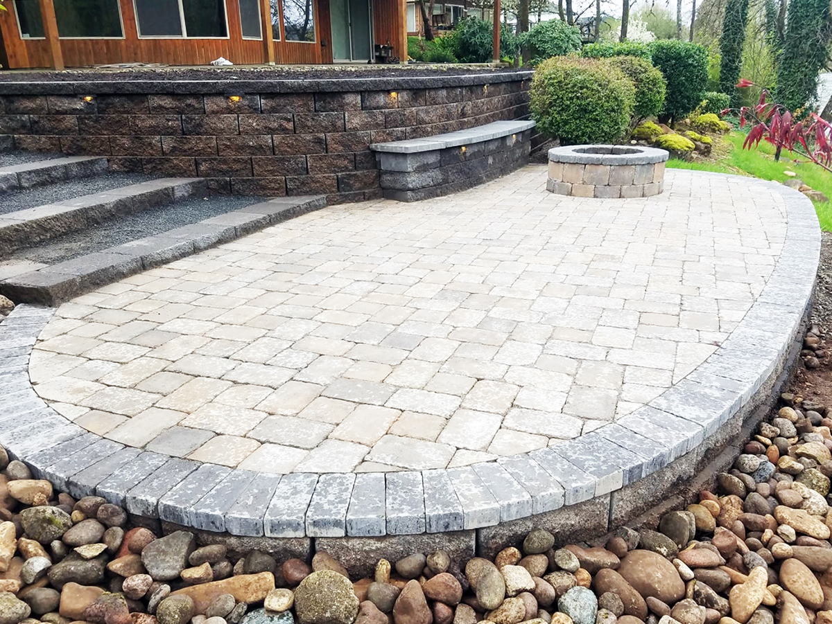 Pavers driveway wi