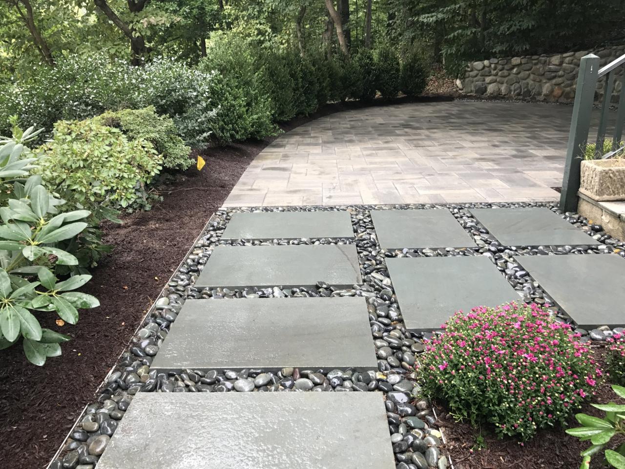 Stepping pathway walkways hardscape pathways walkway landscape gravel nextluxury paths hoomdecoration