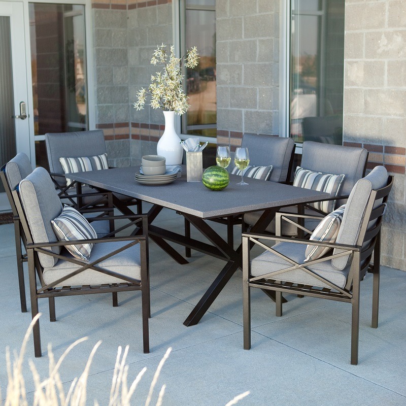 Commercial outdoor dining sets