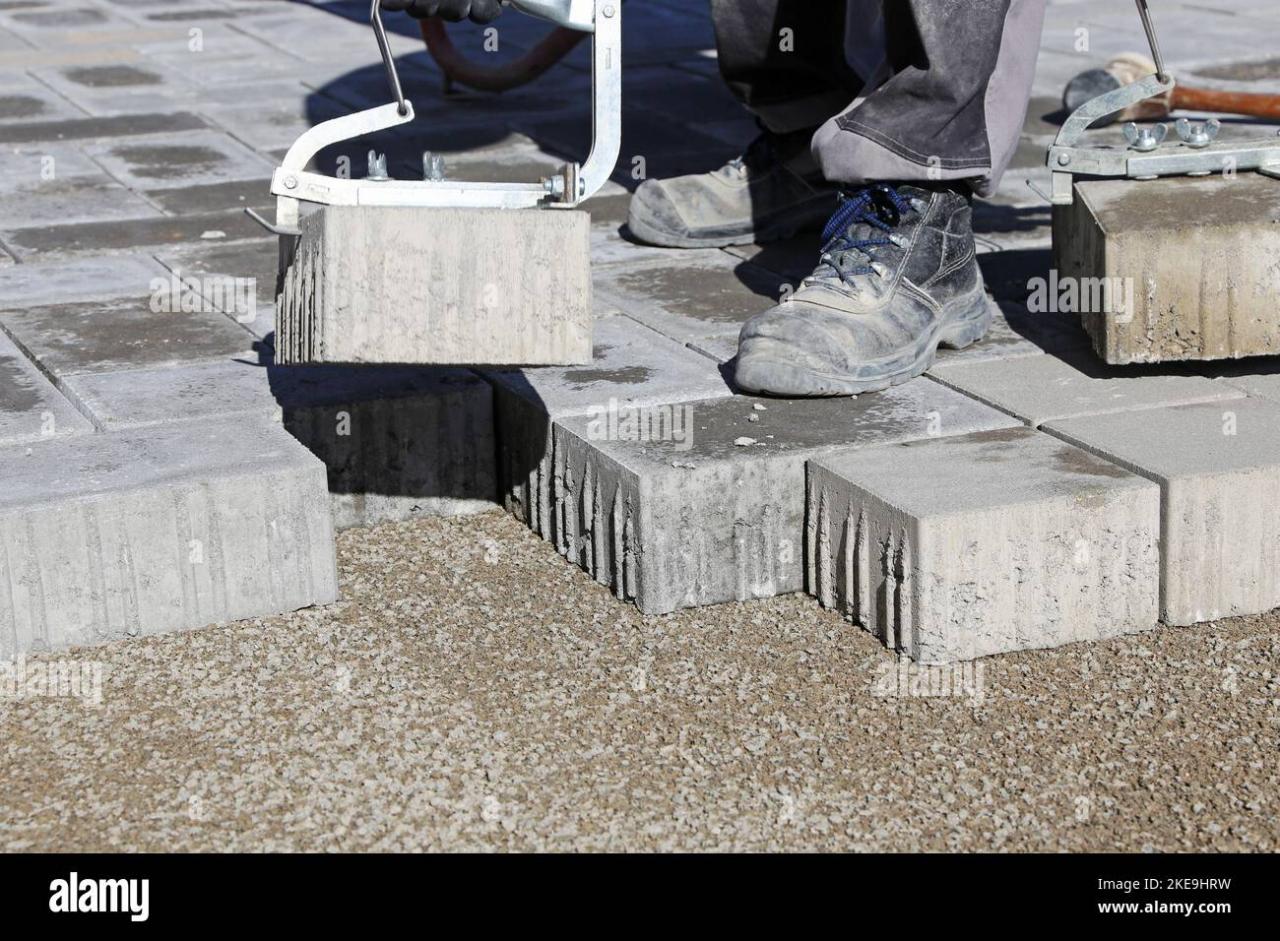 Concrete pavers over thin steps brick patio paver porch ideas install small front installing veneer overlay walkway installation existing deck