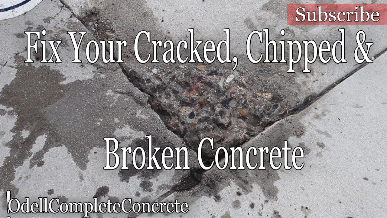 Crumbling concrete cinder basement cement repairing How to repair crumbling concrete patio