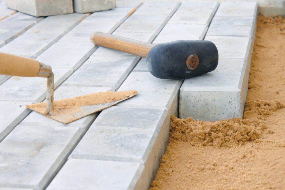 Patio stone cost natural paver vs install